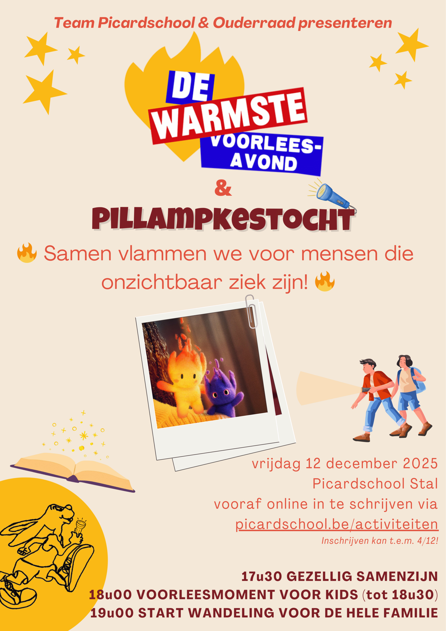 Klik op de poster om je in te schrijven! 🔥